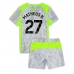 Maillot de foot Manchester City Matheus Nunes #27 Troisième vêtements enfant 2025-26 Manches Courtes (+ pantalon court)